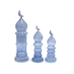 Pebbles Mosque Minaret Glass Decorative - Image 2