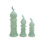 Pebbles Mosque Minaret Glass Decorative - Image 3