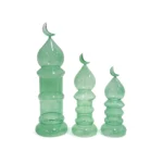 Pebbles Mosque Minaret Glass Decorative - Image 4