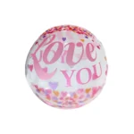 Transparent Love You Foil Balloon