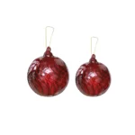 Textured Glass Ball Ornament - Image 4