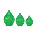 Wavy Tear Drop Table Glass Led Decorative - Image 2